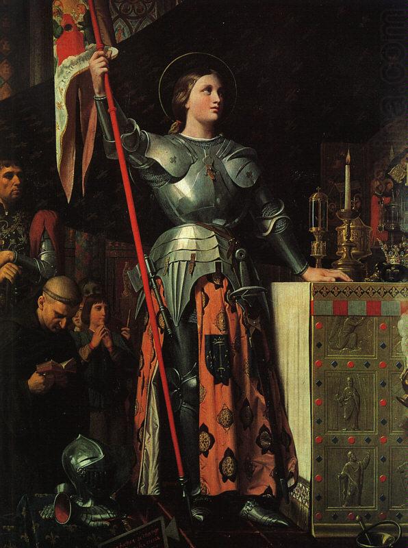 Joan of Arc at the Coronation of Charles VII, Jean-Auguste Dominique Ingres